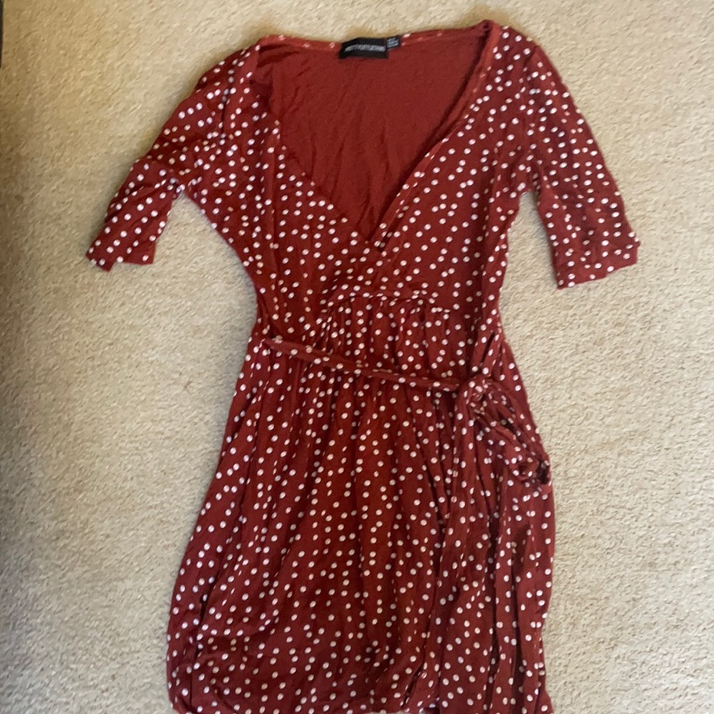PLT dress polkadots